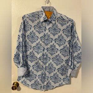 Alex canon size medium‎ button down floral shirt